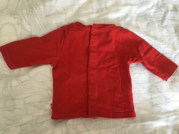 T-shirt manches longues 1 mois - photo numéro 2