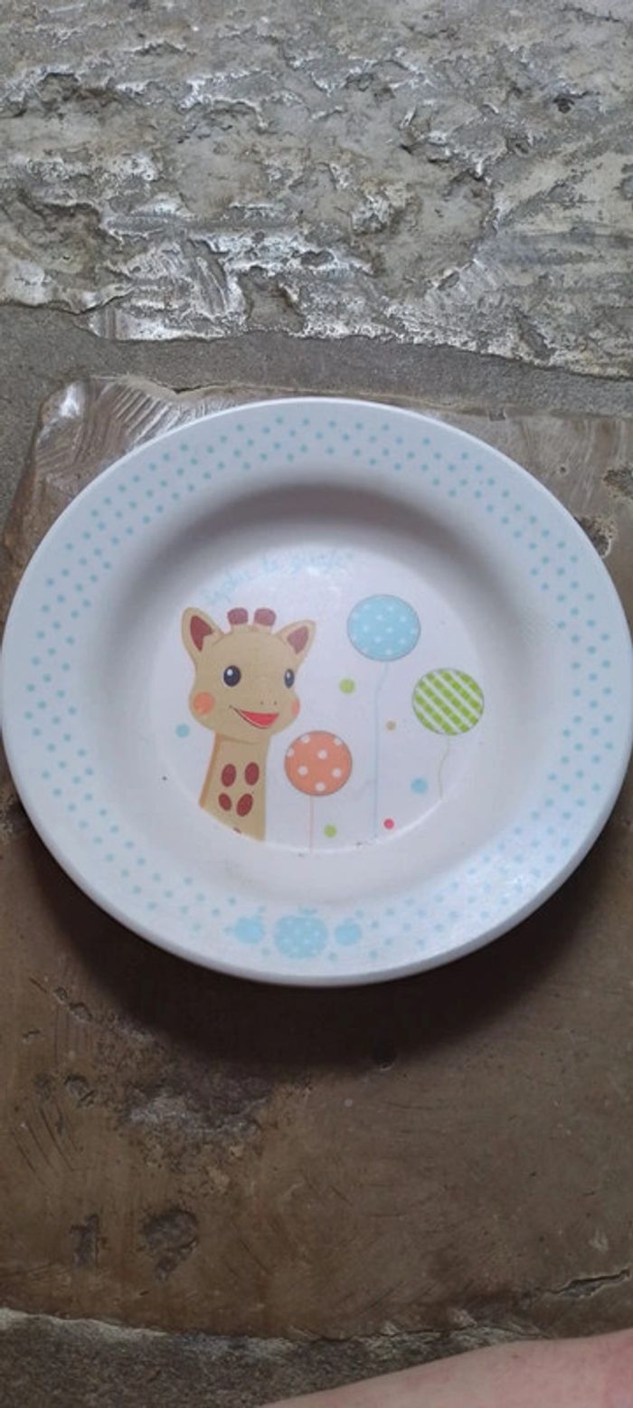 Assiette Sophie la Girafe - photo numéro 2
