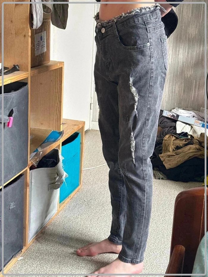 Jeans taille 38 marque kxq - photo numéro 2