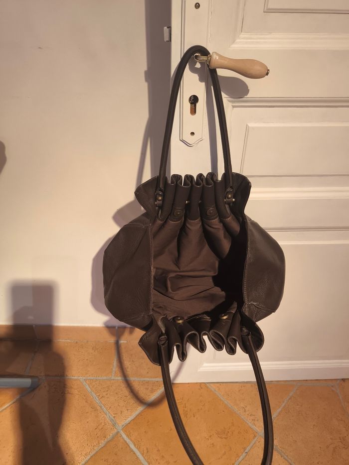 Sac à main cuir véritable - photo numéro 3