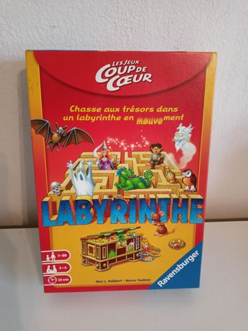 Labyrinthe voyage ravensburger complet