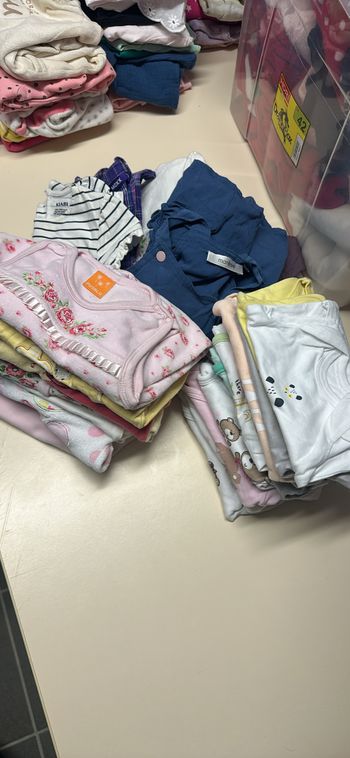 Lot vêtements bébé fille