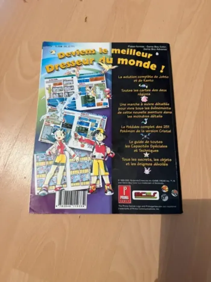 Guide Pokémon cristal - photo numéro 4