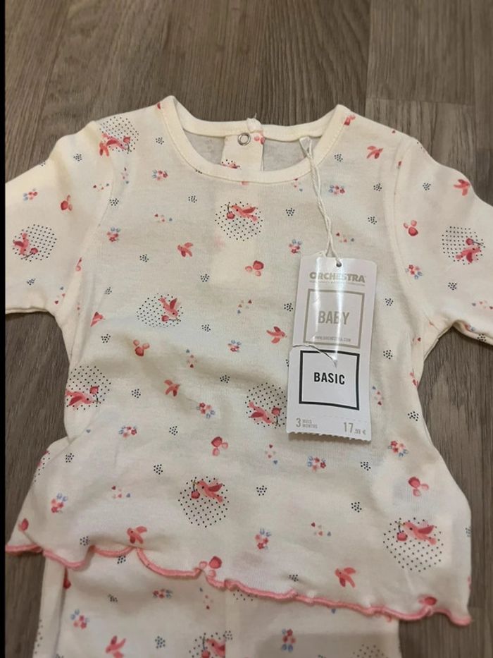 Pyjama deux pièces fille - photo numéro 2