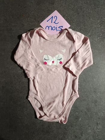 Body rose 12 mois