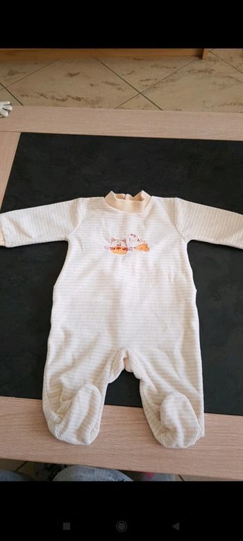 Adorable pyjama mixte 1 mois 🐻