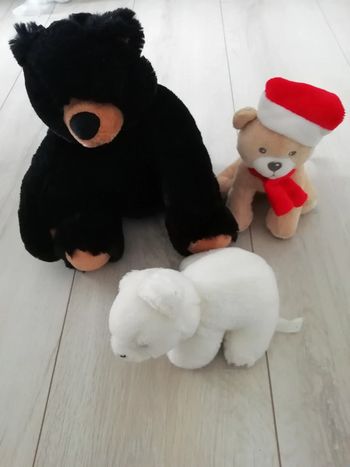 Lot de peluches doudou
