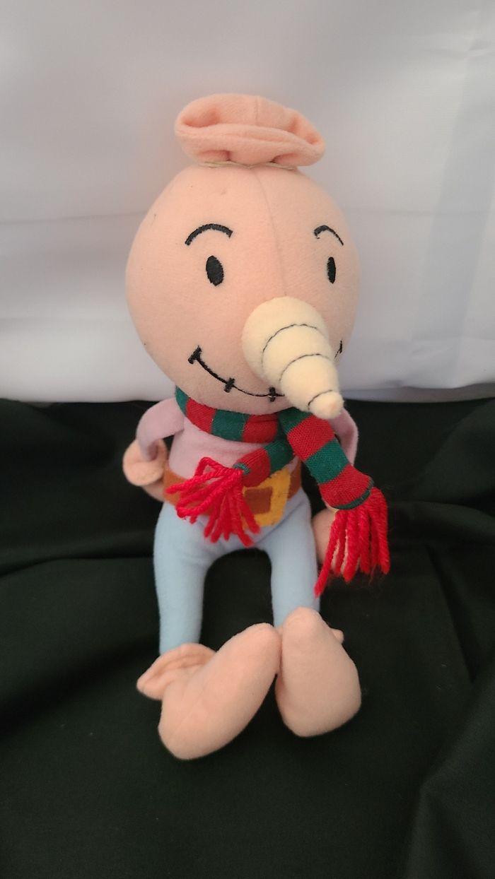 Peluche Épouvantail Potimarron BORN TO PLAY Bob le bricoleur - photo numéro 2