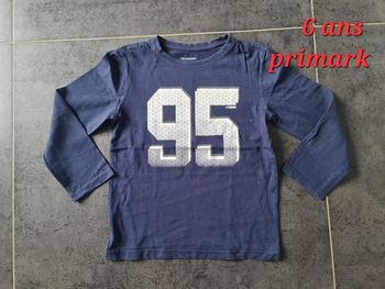 Tshirt manches longues  6ans