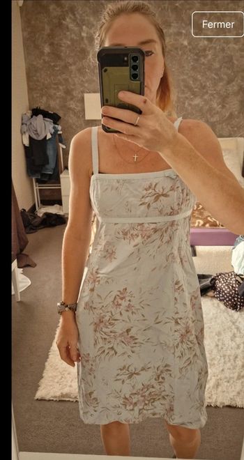 Robe été fleurie