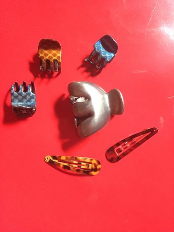 Lot de petites pinces à cheveux