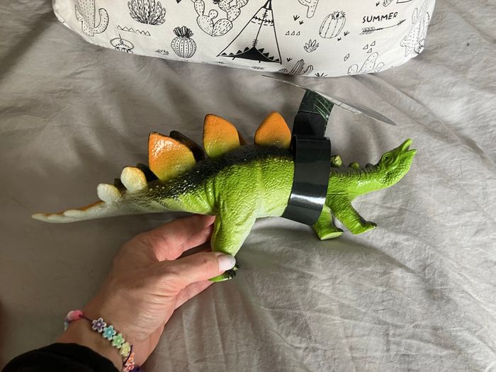 Dinosaure stégosaure 32 cm - photo numéro 5