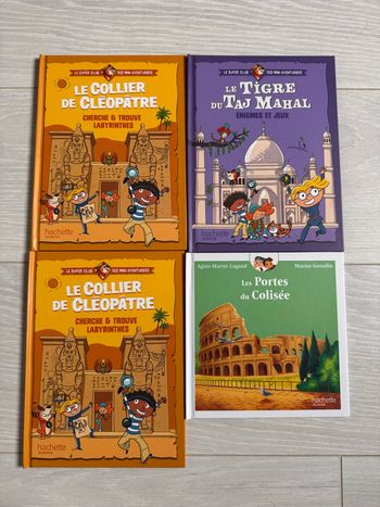 Lot 4 livres 