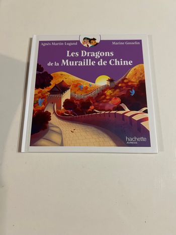 Livre les dragons de la muraille de Chine mc Donald hachette