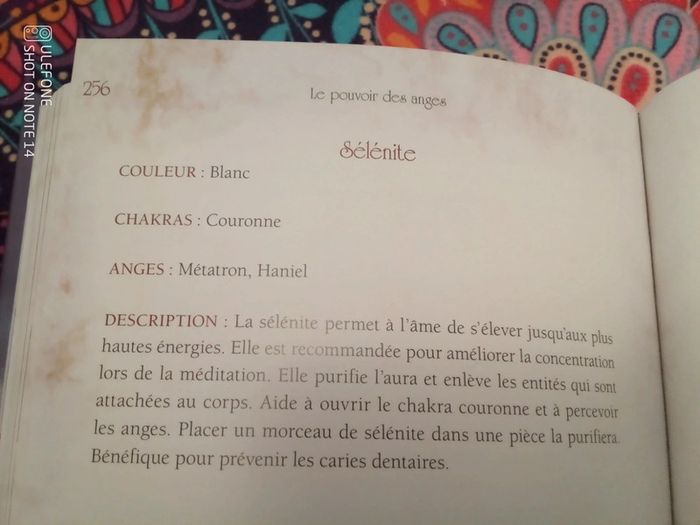 Collier sélénite féminin sacré - photo numéro 2