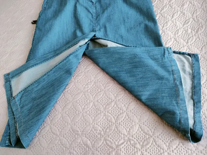 Jupe longue en jeans Taille 42 - photo numéro 4