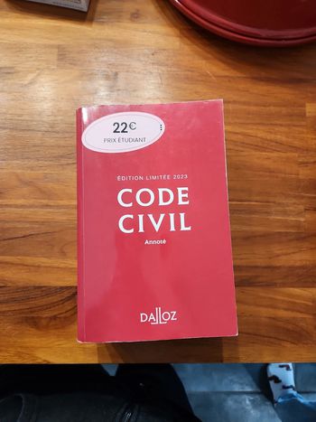 Livre : code civil