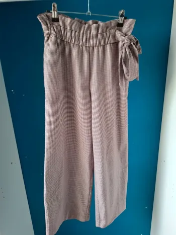 Pantalon a carreaux zara T36