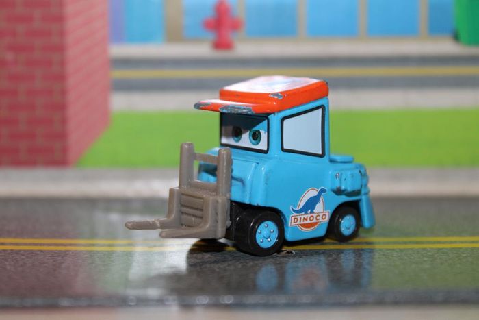 Disney Pixar Luke Pettelwork et caisse à outils
