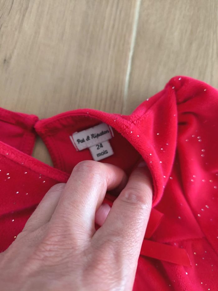 Robe rose pailletée pat et ripaton - photo numéro 3