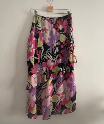 🌸jolie jupe longue fleurie coloré taille XXXL jinzhou 🌸