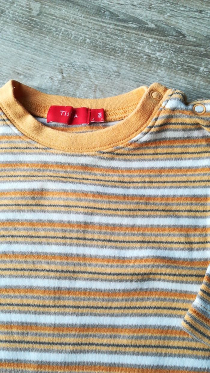 Tee shirt manches longues 6 mois - photo numéro 2