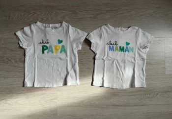 Lot t-shirts été 9 mois Tape à l’œil