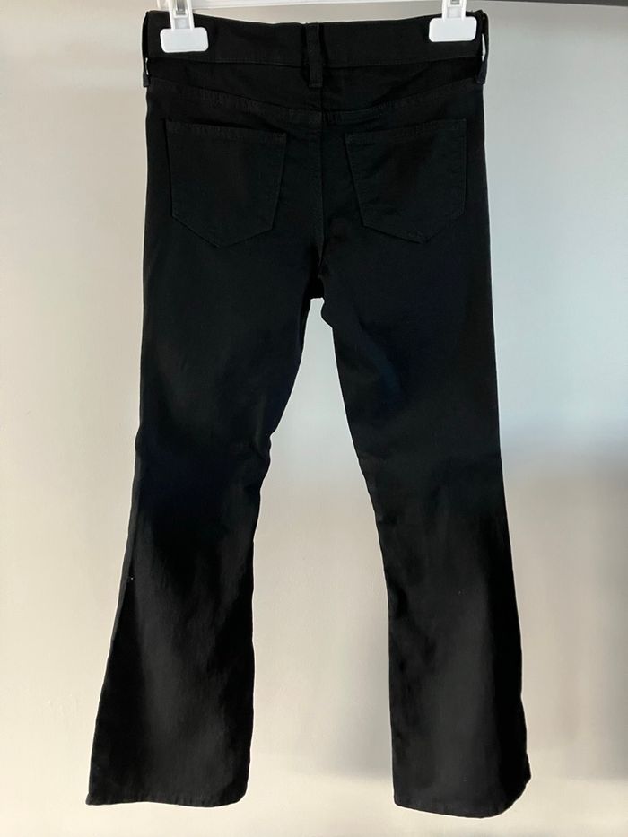Jean flare noir H&M 9-10 ans - photo numéro 3