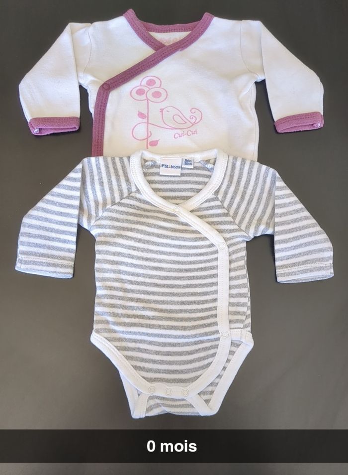 Lot de 2 bodies