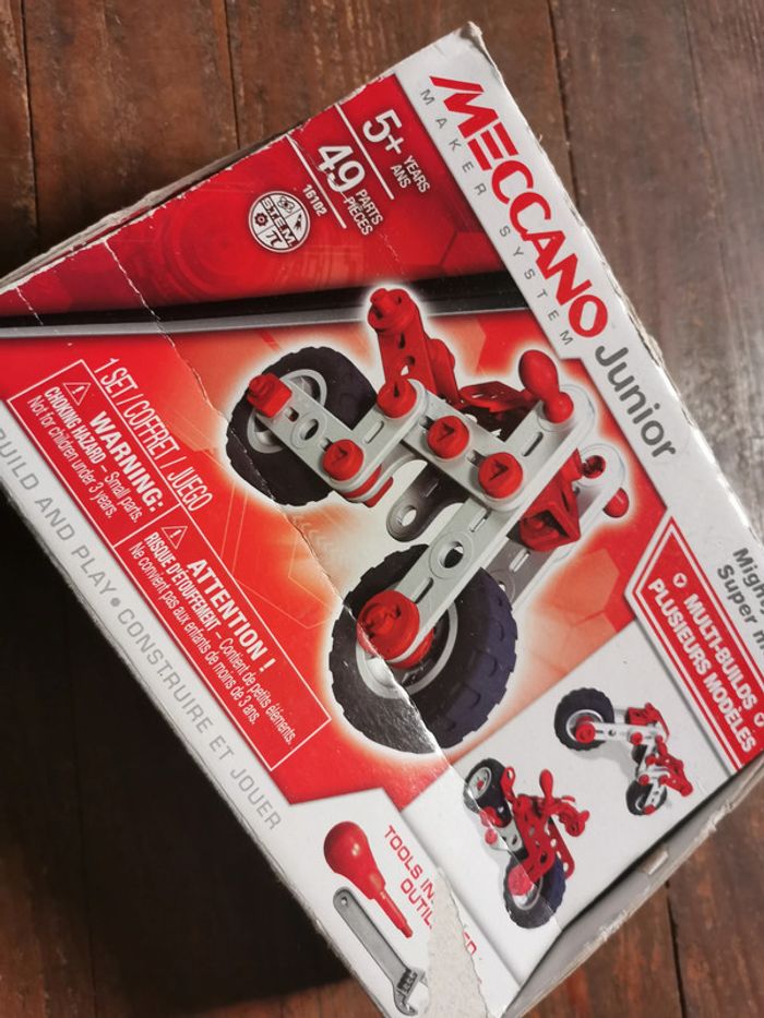 Meccano Junior Incomplet pour pièces