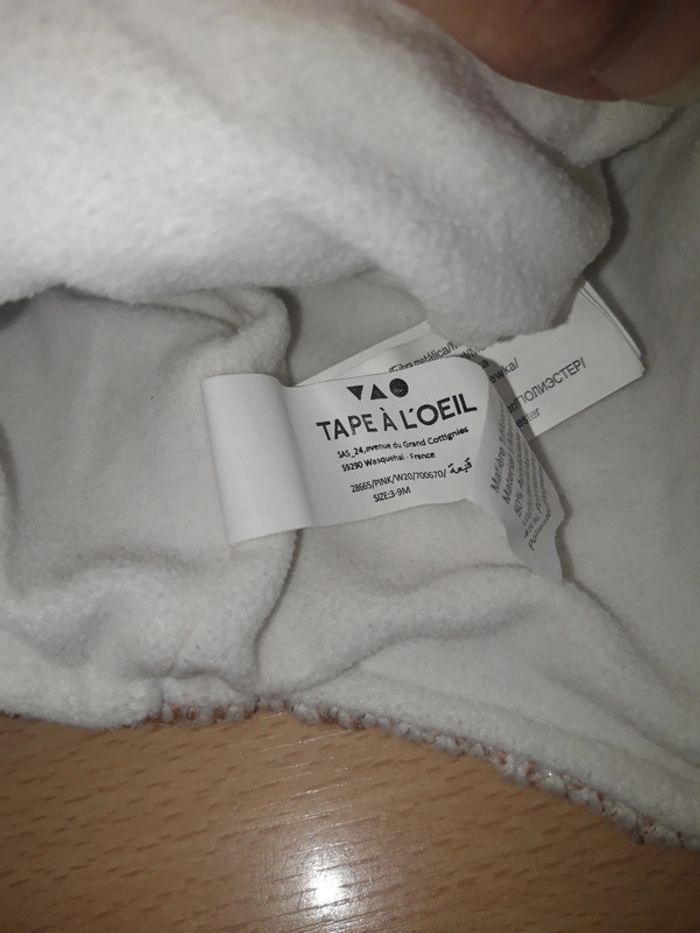 Bonnet tape à l'œil - photo numéro 3