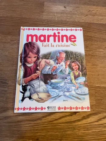 Livre Martine fait la cuisine
