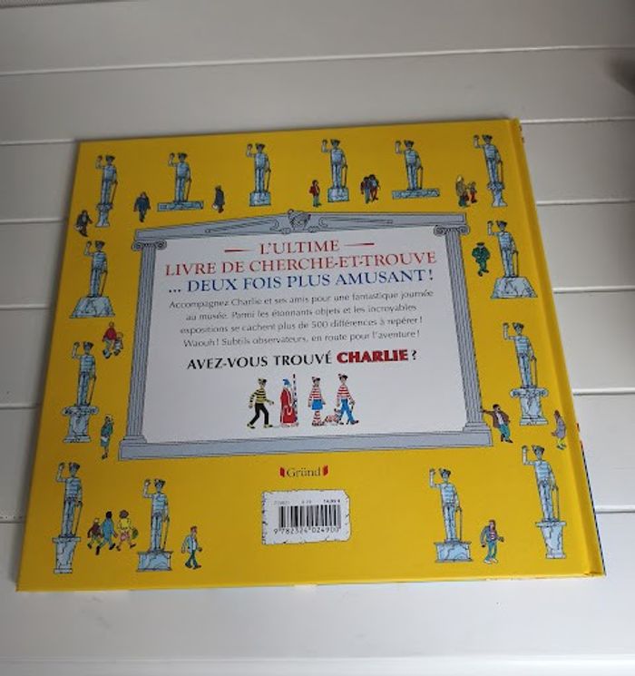 Livre où est Charlie, Panique au musée - photo numéro 2