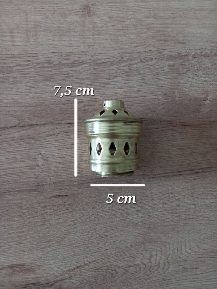 Douille B40 ancienne en laiton et céramique. - photo numéro 10