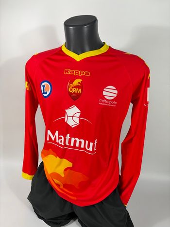 T-Shirt Maillot de Football Kappa Quevilly Rouen Métropole Saison 2021/2022 Seniors Féminines