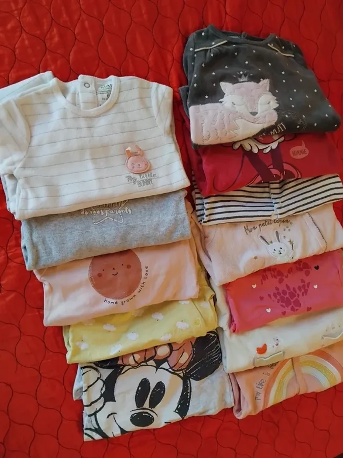 Pyjamas fille 6mois