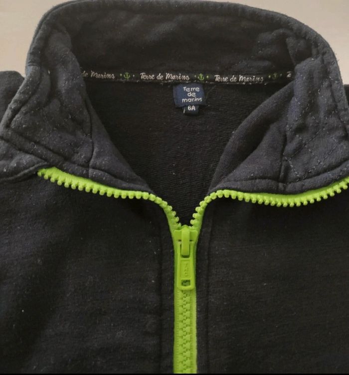 Gilet Terre de marin 6 ans - photo numéro 2