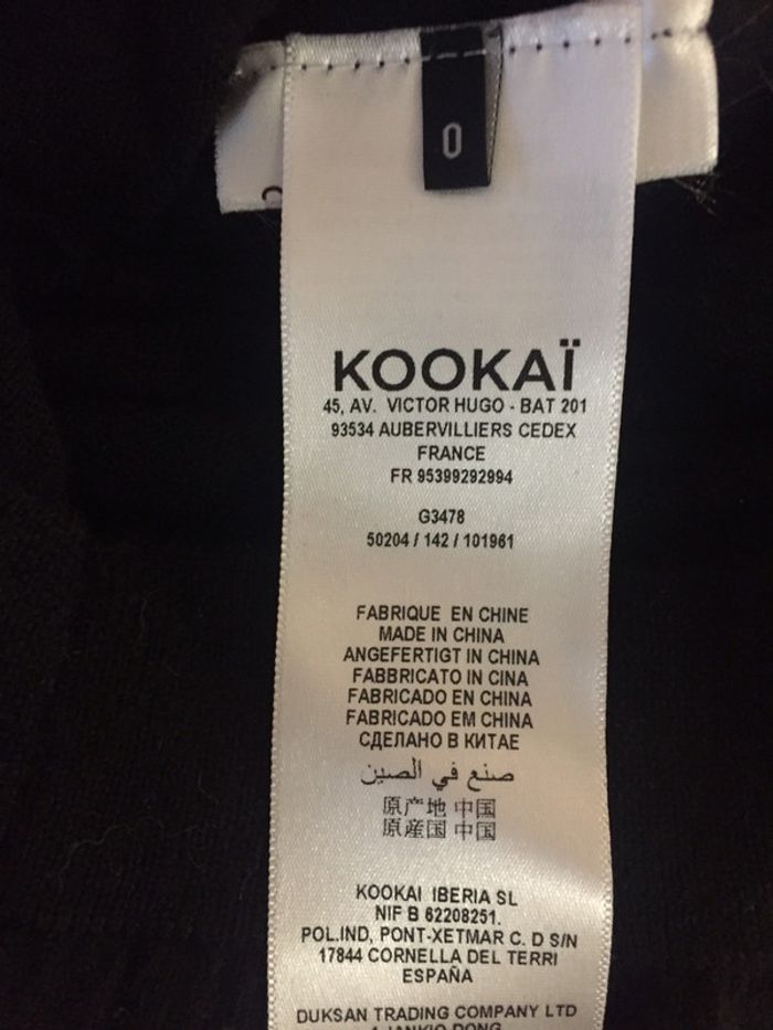 Pull fin kookai taille 0 - photo numéro 4