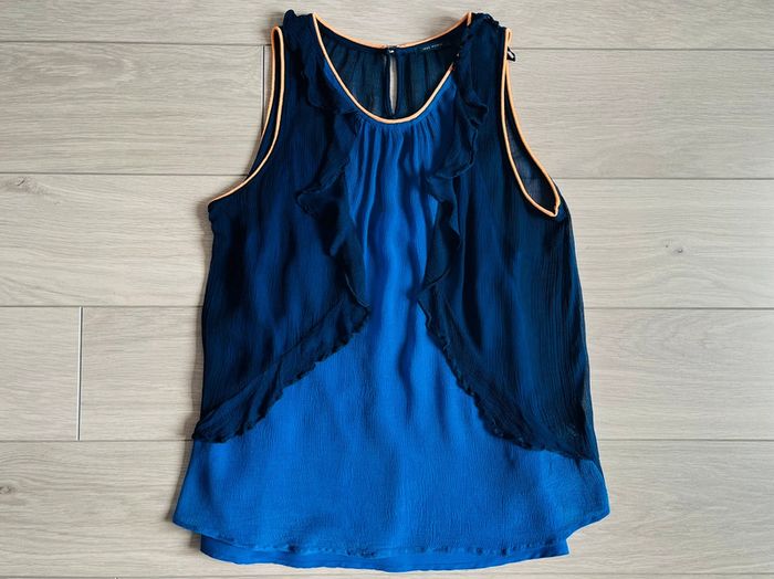 Blouse en crêpe avec doublure Ikks T-34 - photo numéro 2