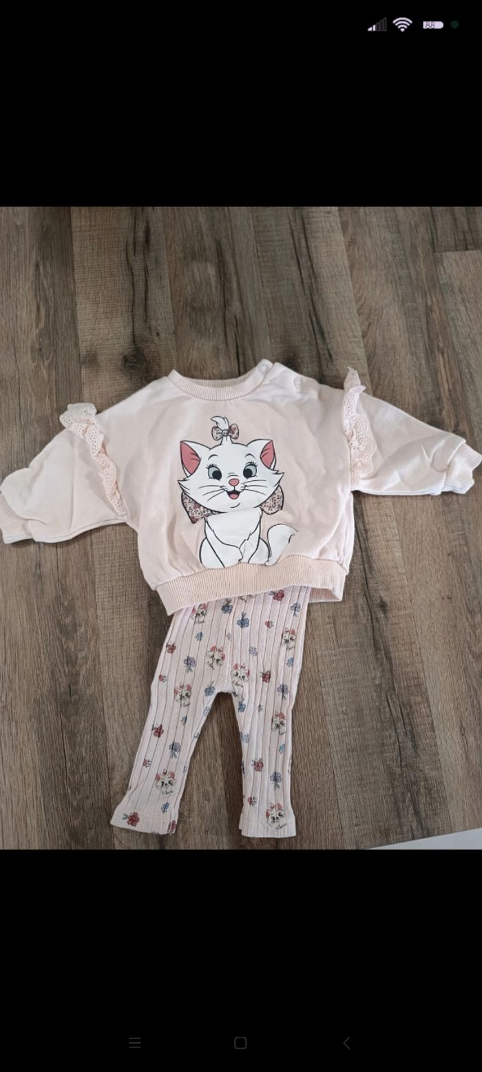Pull + legging 1 mois