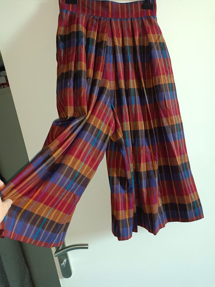 Jupe-short femme Weill, vintage, laine majoritaire, taille M - photo numéro 3