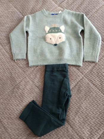 Ensemble Okaïdi fille 3-4 ans