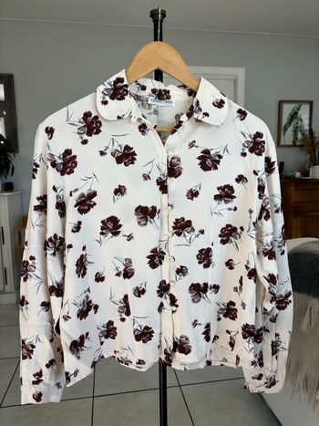 Chemise fleurie vintage Gérard Darel