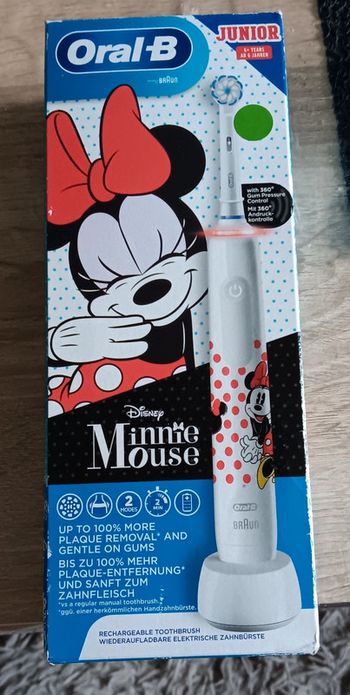 Brosse à dent électrique enfant Minnie Mouse