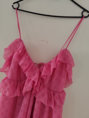 Robe fushia