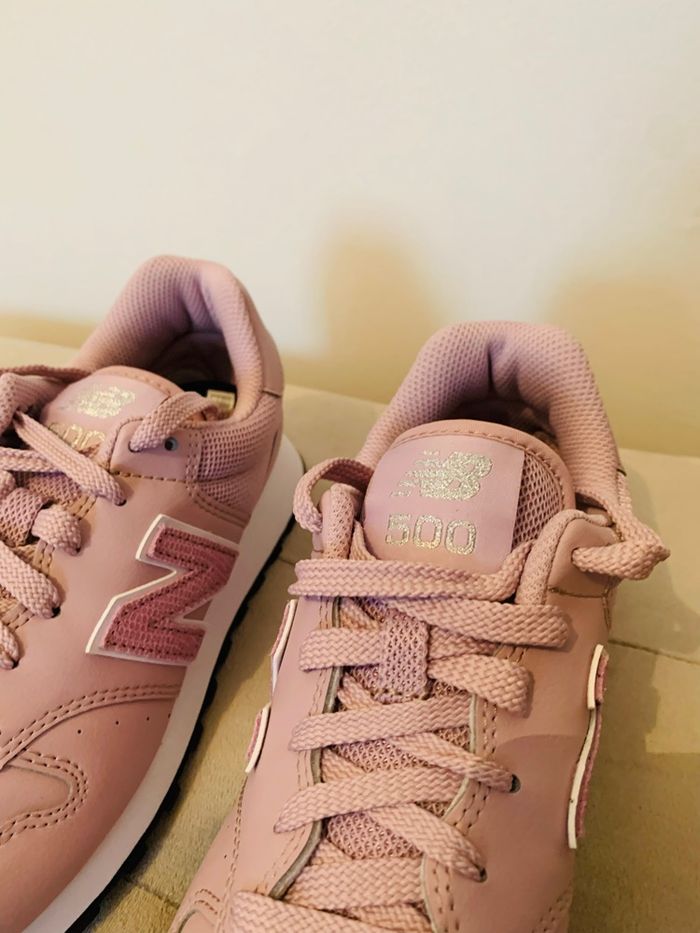 Basket New balance 500 rose pâle - photo numéro 4
