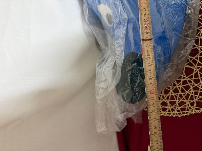 coussin doudou loup bleu non déballé - photo numéro 6