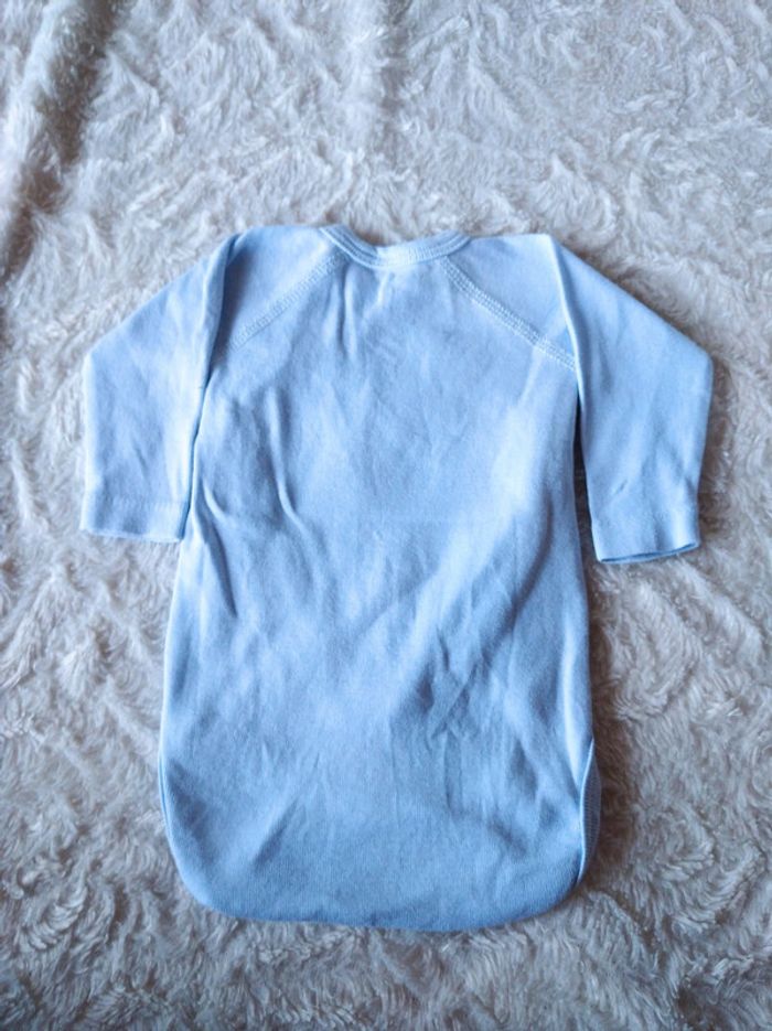 Body croisé manches longues Garçon 1 mois Ours Bébé poids plume Influx 100% coton bio - photo numéro 6