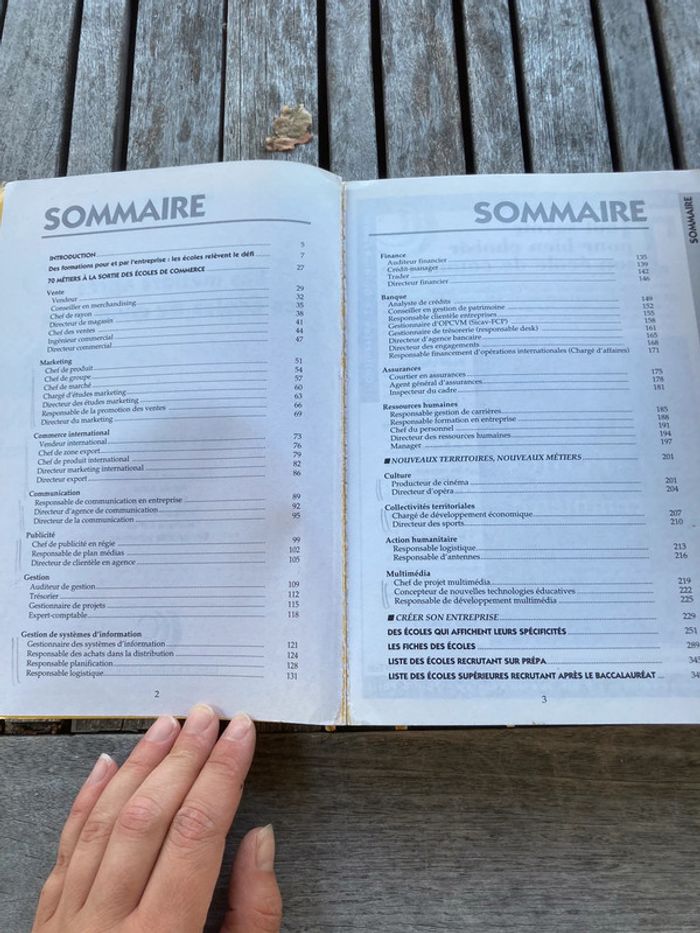 Livre Les métiers après une école de commerce - photo numéro 3