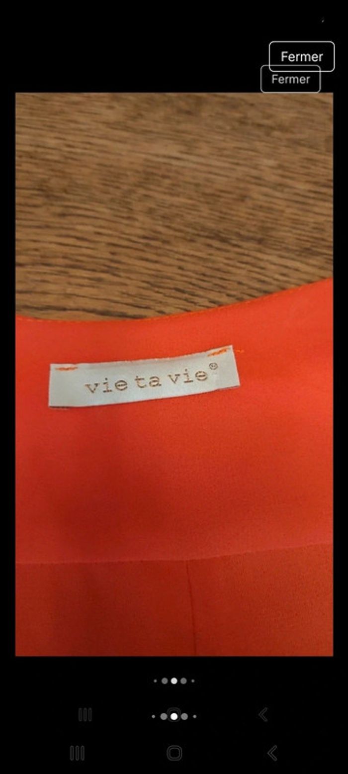 Jolie Robe Vie ta Vie taille 1 rouge (fr 36) - photo numéro 8